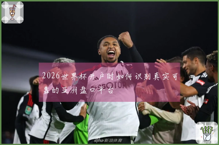 2026世界杯开户时如何识别真实可靠的亚洲盘口平台